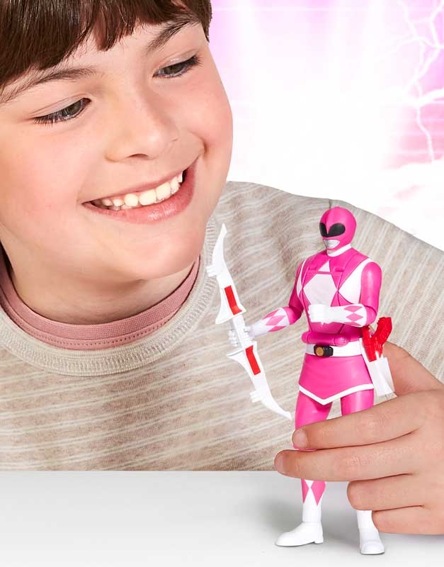 POWER RANGERS - AUTO MORPHIN RANGER FIGURE PINK RANGER