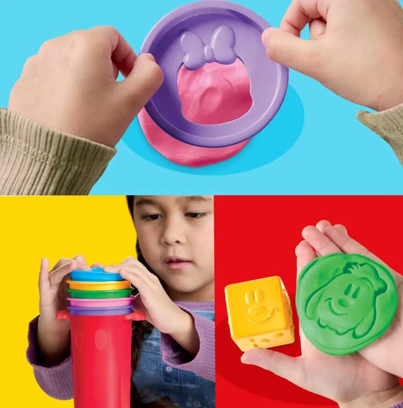PLAY DOH DISNEY JUNIOR HAPPY STACKABLE