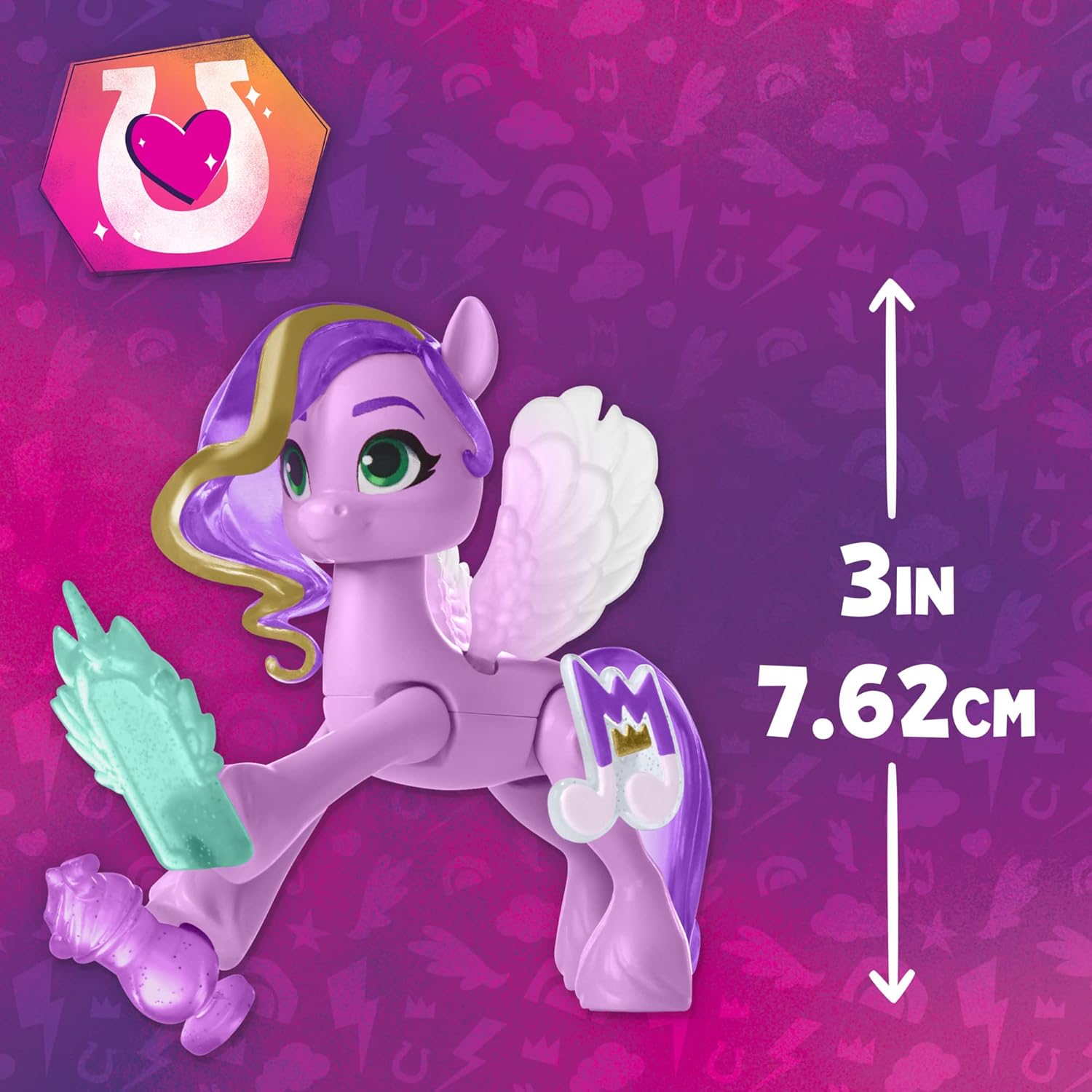 My Little Pony: Make Your Mark Toy Musical Mane Melody – Playset with Lights and Sounds, 20 pieces, for Children 3 years and Up