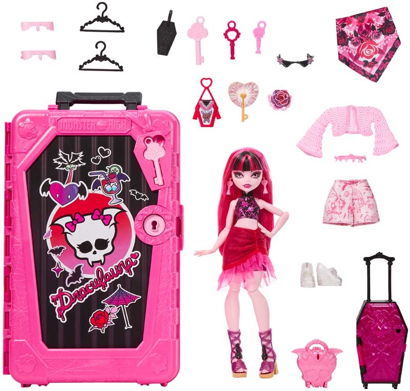 MONSTER HIGH SKULLTIMATE SECRETS DRACULAURA OASIS DOLL
