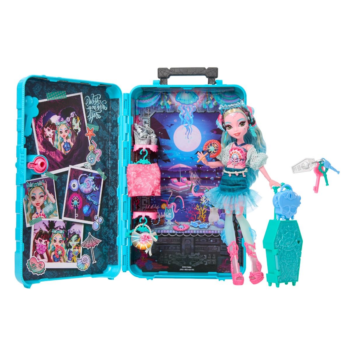 Monster High Skulltimate Secrets Oasis Doll Lagoona Blue