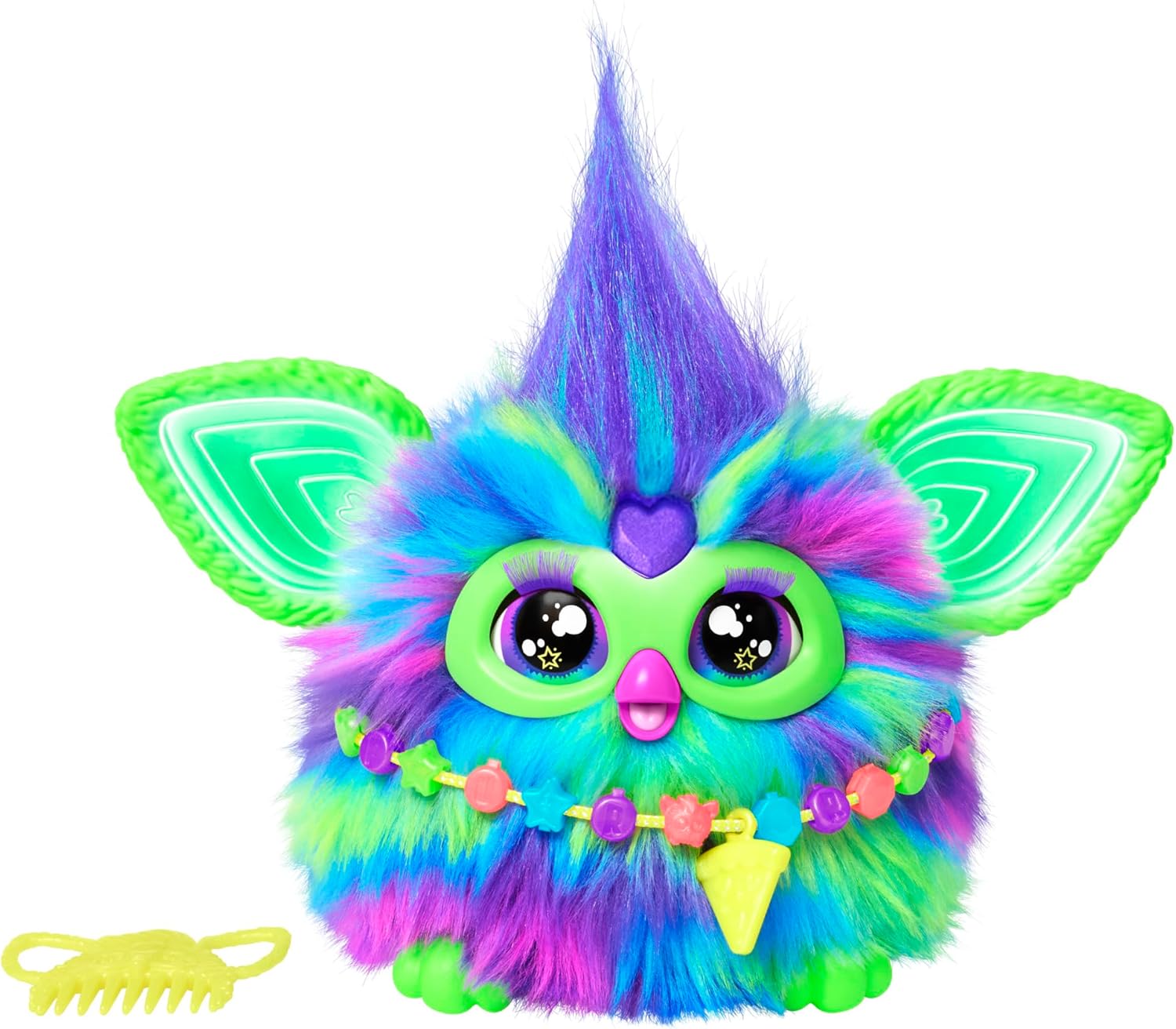 Furby Galaxy Glow in the Dark Interactive Plush Toy - English Version, Galaxie