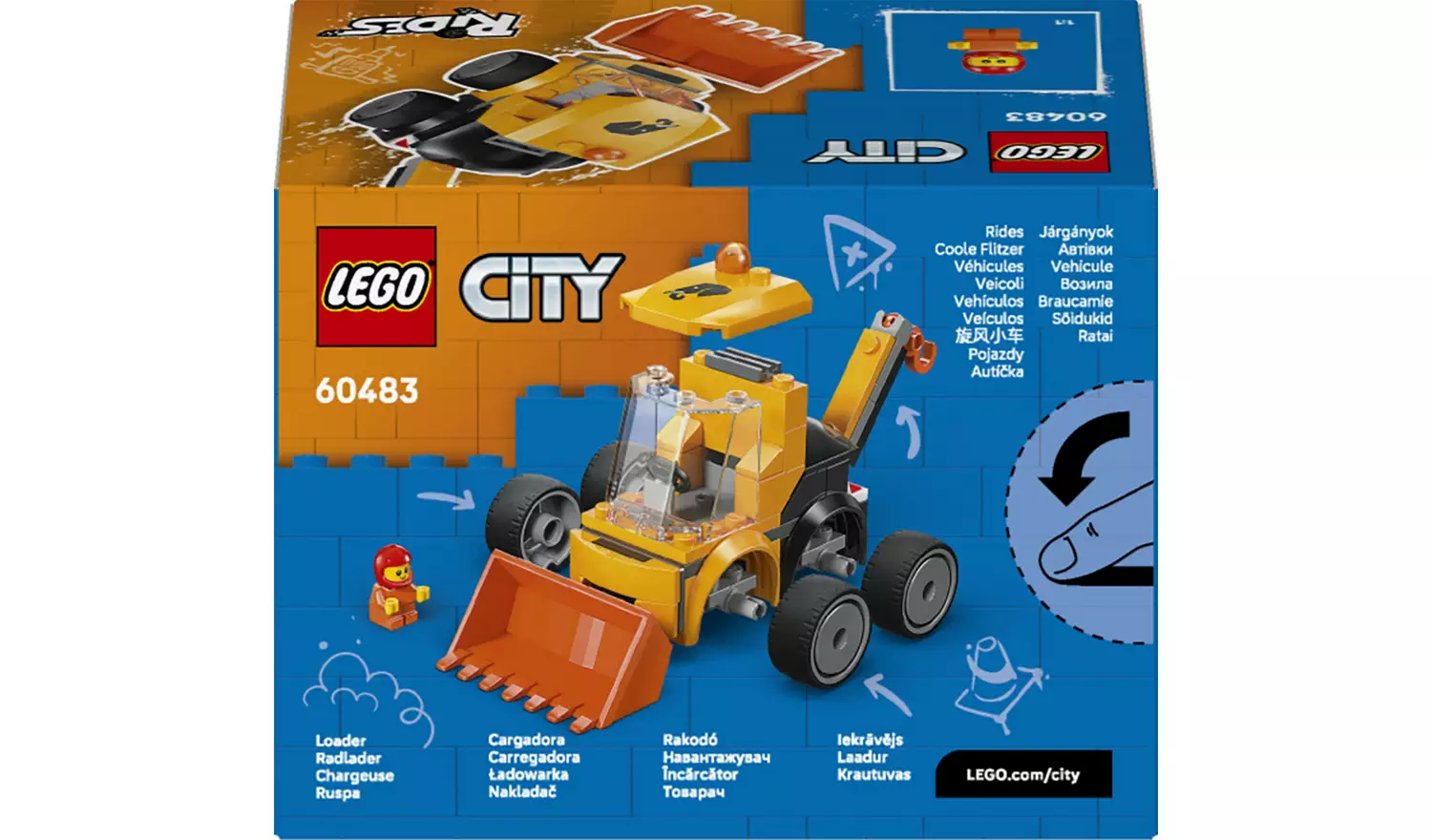 LEGO City 60483 Rides – Construction Loader