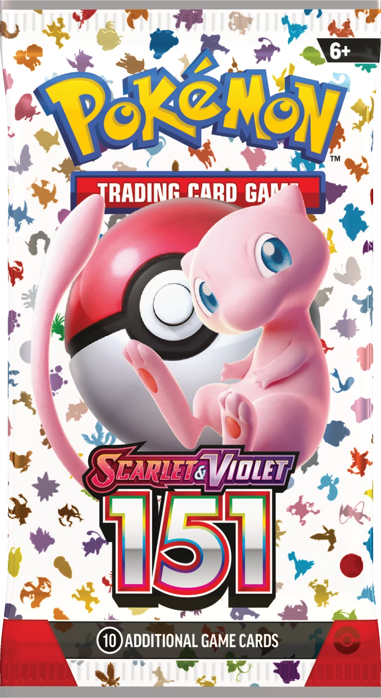 Pokemon 151 BOOSTER PACK TCG Trading Card Game