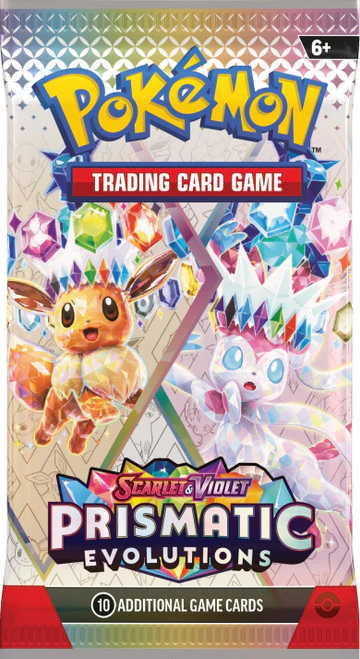 Pokemon PRISMATIC EVOLUTIONS BOOSTER PACK Trading Card Game TCG