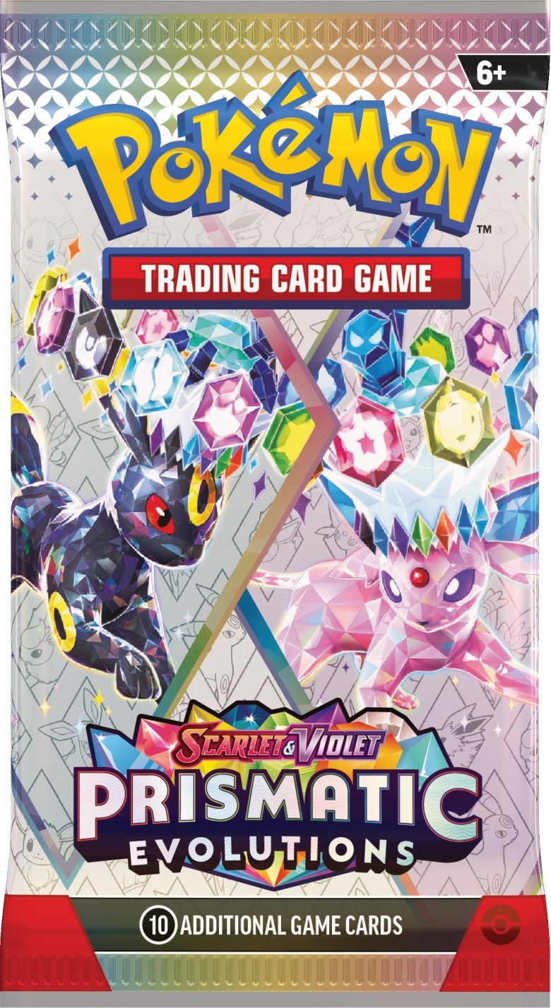 Pokemon PRISMATIC EVOLUTIONS BOOSTER PACK Trading Card Game TCG