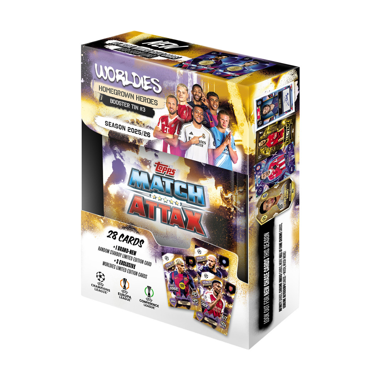 Topps Match Attax 2026 Cards Booster Tin (Styles Vary)