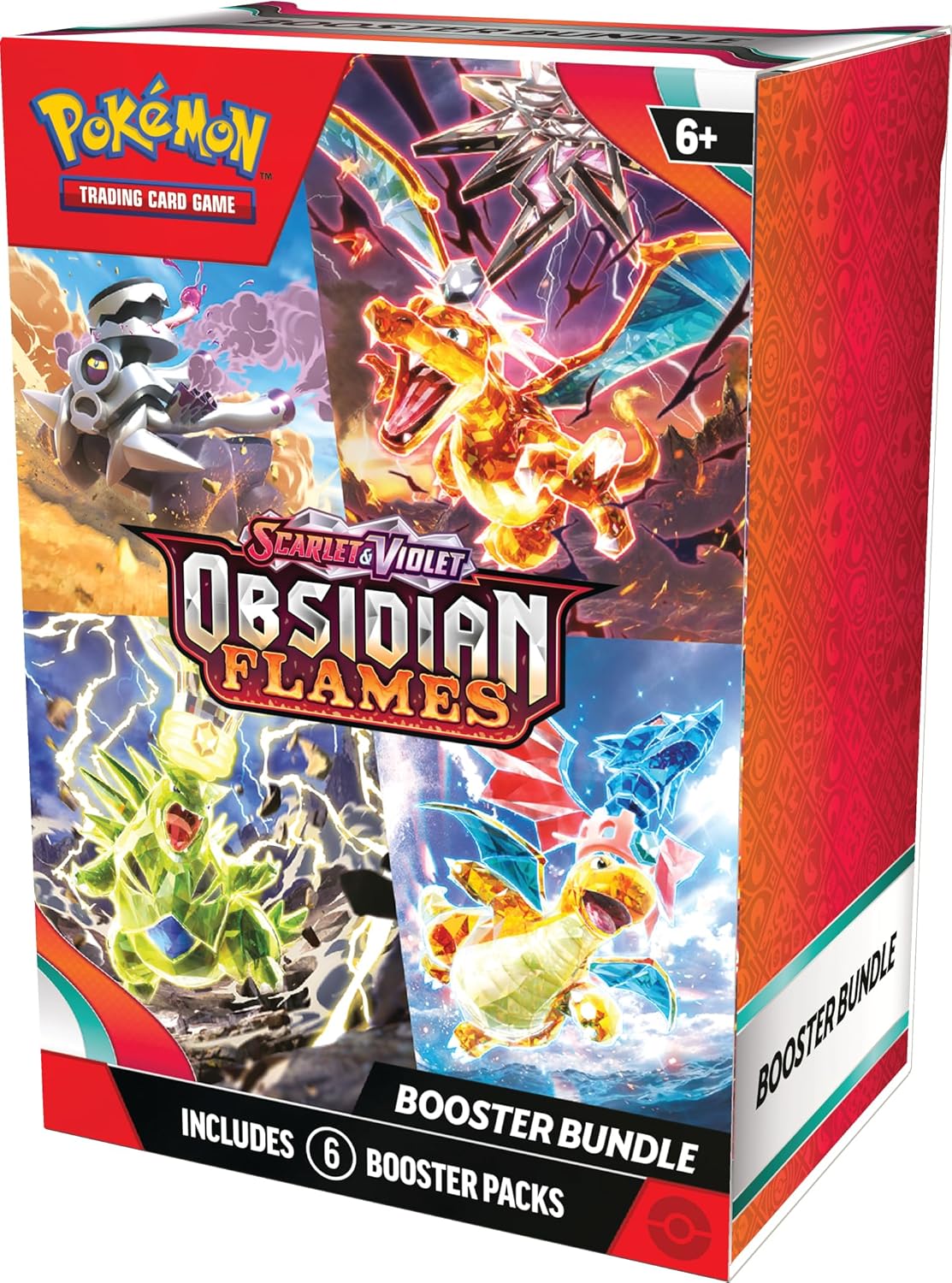 Pokémon TCG: Scarlet & Violet—Obsidian Flames Booster Bundle (6 Booster Packs)