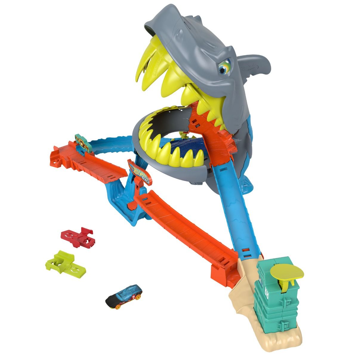 Hot Wheels City Shark Beach Playset