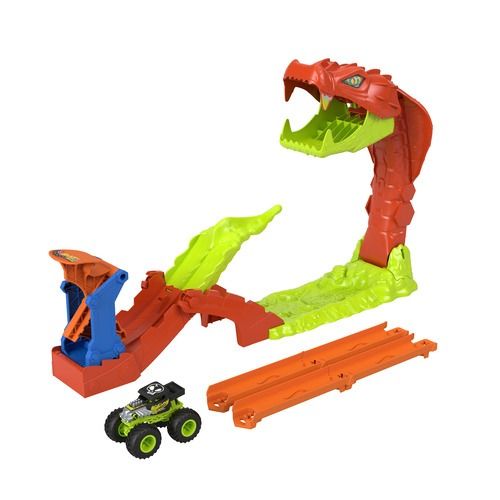 Hot Wheels Monster Trucks 1:64 Snake Slam Takedown