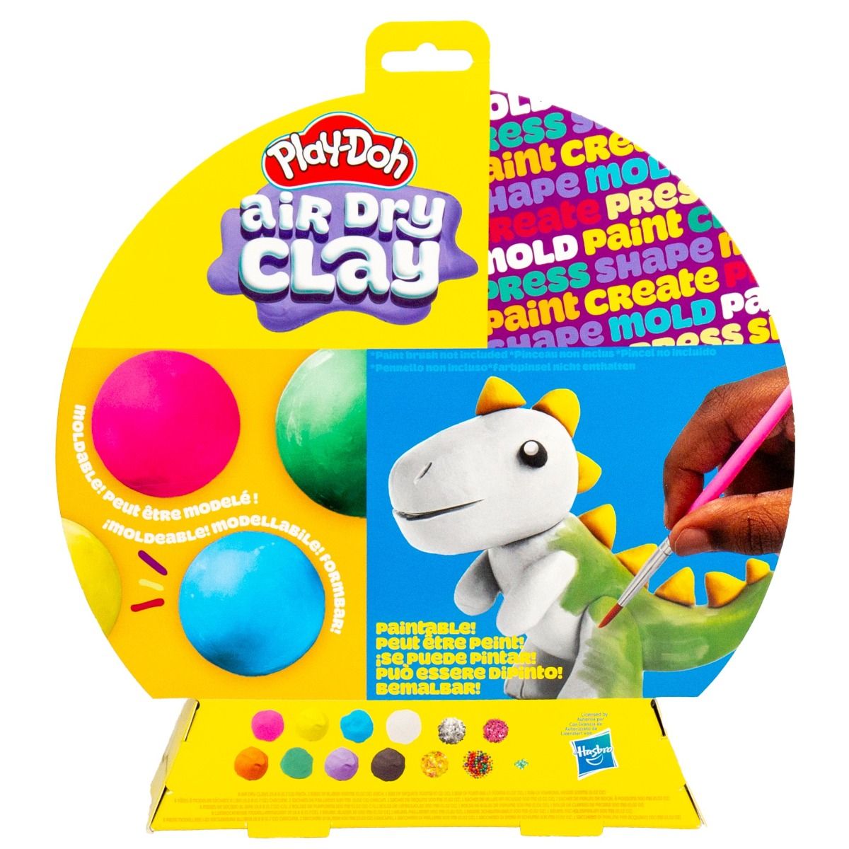 Play-Doh Air Dry Clay Texture Wheel 8pc