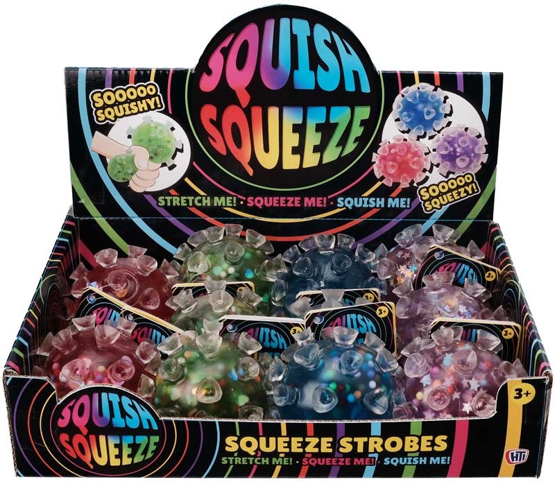 JOKES & GAGS - SQUEEZE STROBES ASSORTED