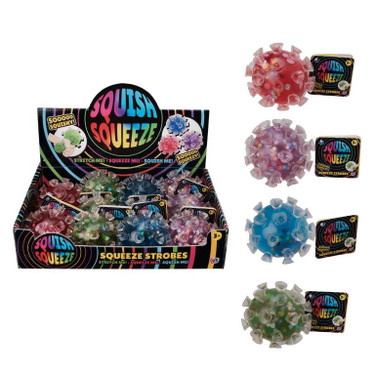 JOKES & GAGS - SQUEEZE STROBES ASSORTED