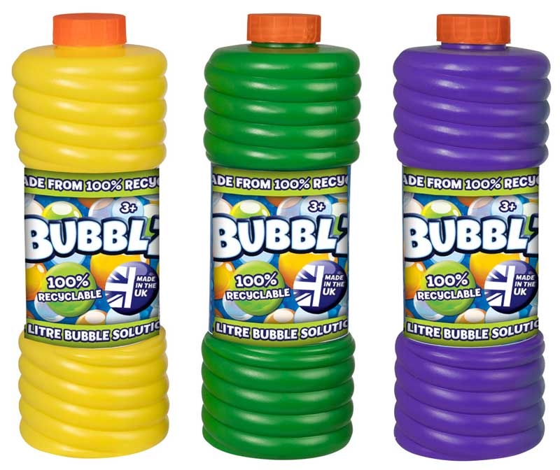 BUBBLZ 1 LITRE MIX ASSORTED