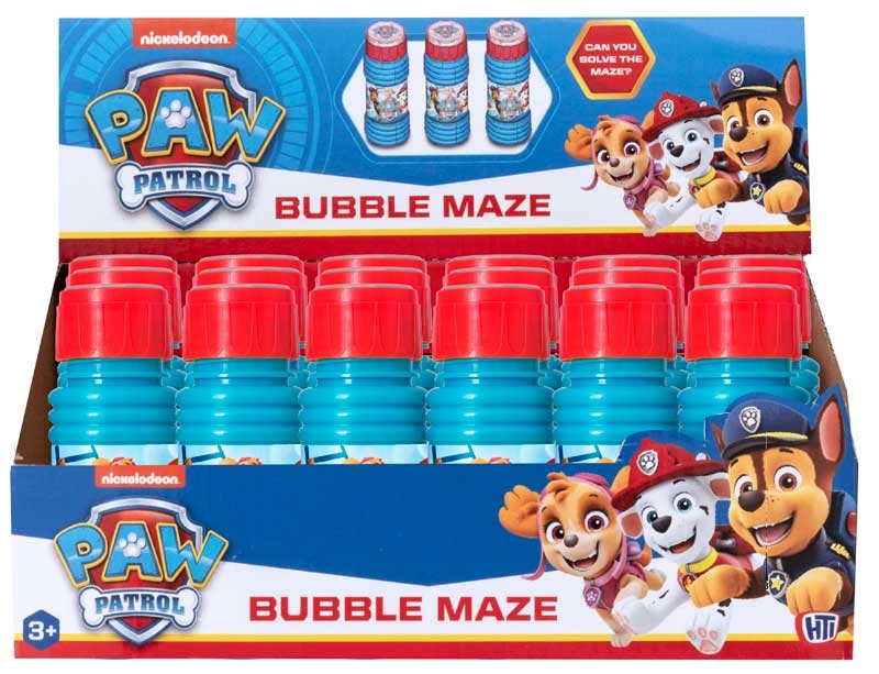 PAW PATROL 59ML BUBBLE MAZE