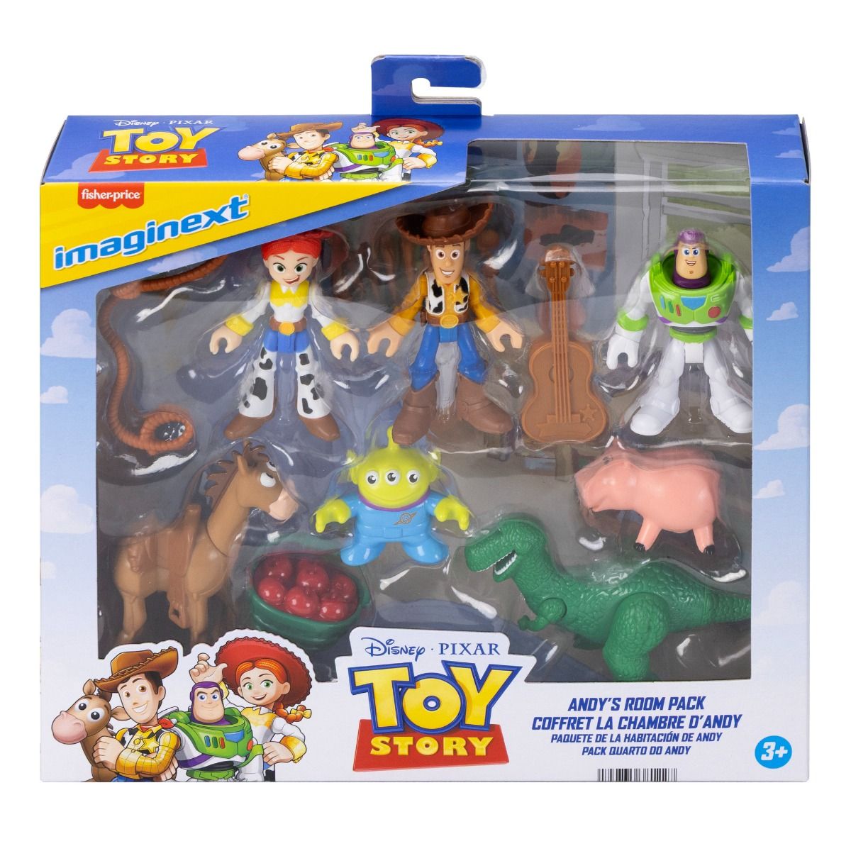 Imaginext Toy 5 Story Andy's Room Figure Pack