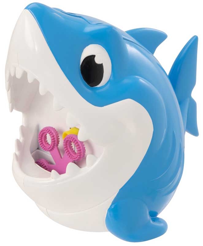 Bubblz Bubble Buddies - Shark Street Lamp Bubble Machine Adjustable Height 20inch 33.5inch 46.9inch Plastic Toy for Kids