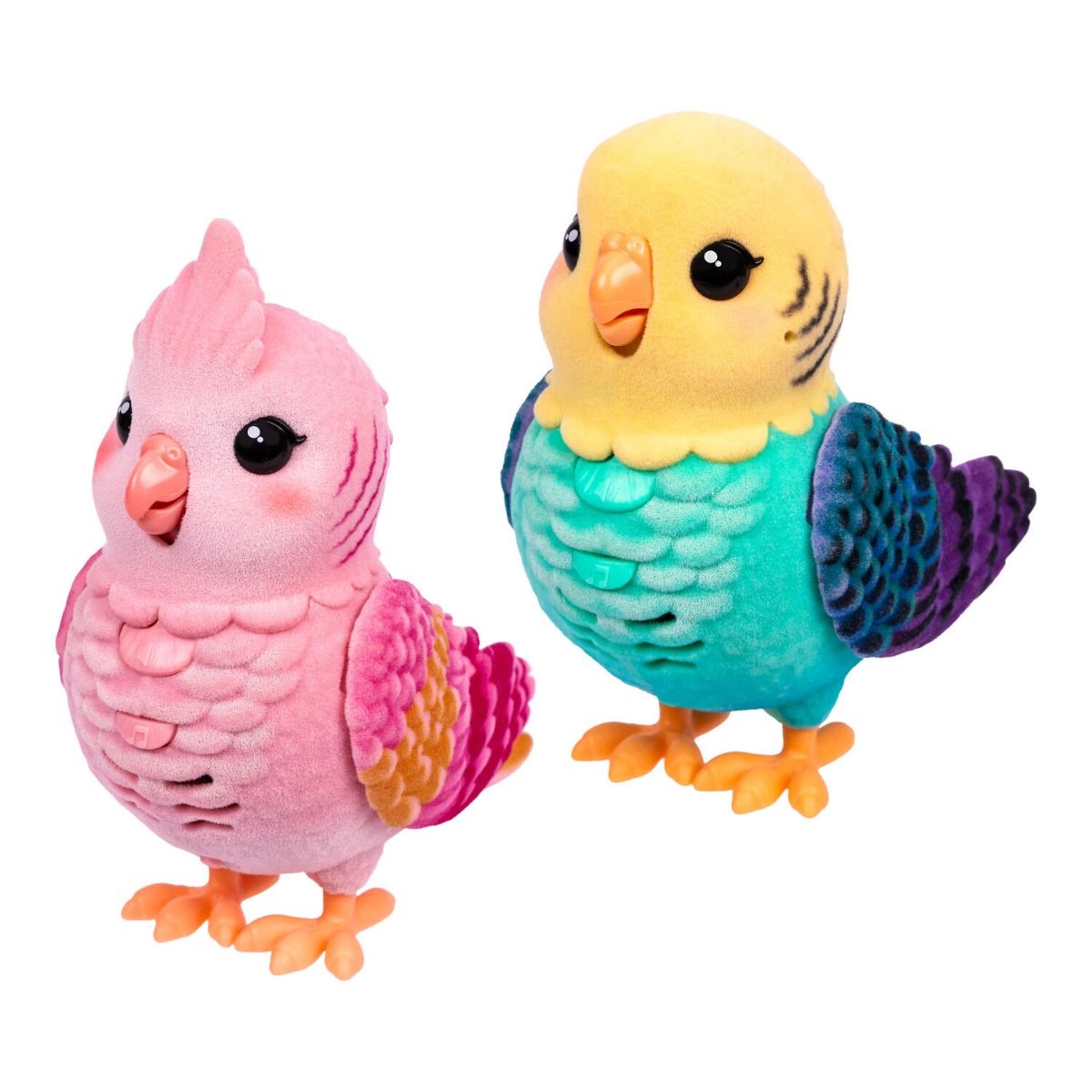 Little Live Pets My Really Real Bird & Cage Indie Interactive Toy with Lifelike Feathers and 20 Sounds for Kids