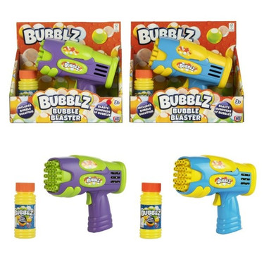 Bubblz 32 Hole Bubble Blaster Toy - Lightweight & Easy to Hold for Outdoor Play, Birthday Parties & Summer Fun - Kids Gifts & Family Entertainment