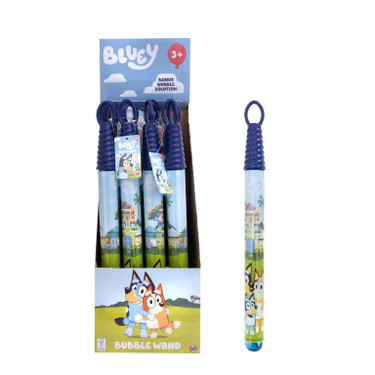 Bluey Bubble Wand - Magical Large Bubbles for Kids, Charming Bluey Character Design, 118ml Eco-Friendly Solution, Perfect for Party Bags & Outdoor Play, Ages 3+