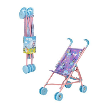 Bluey Doll Stroller - Purple