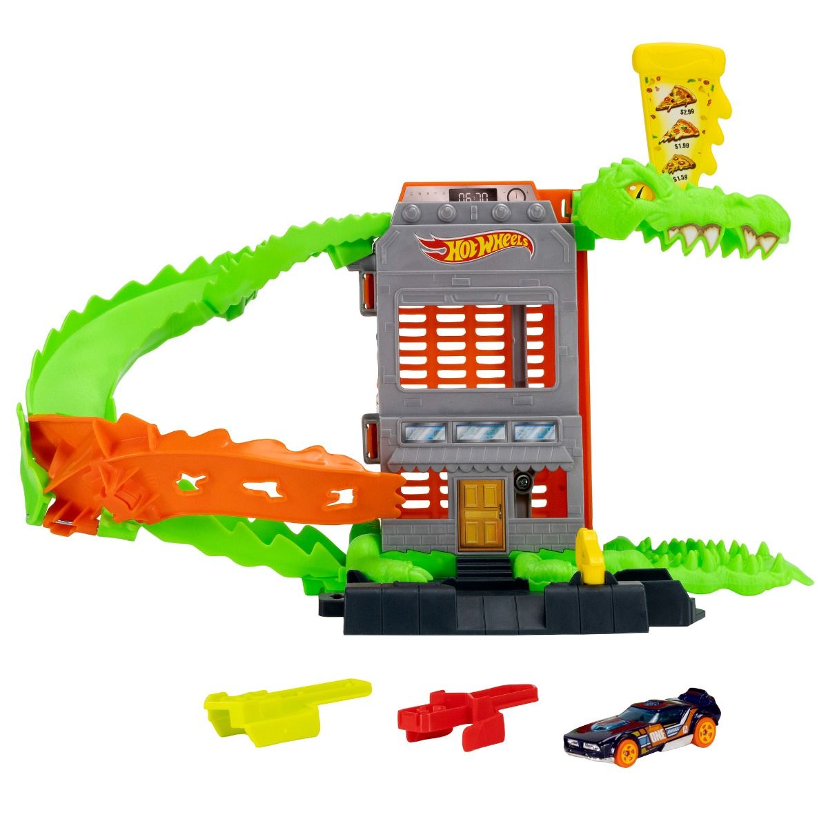 Hot Wheels City Croc Pizza Attack