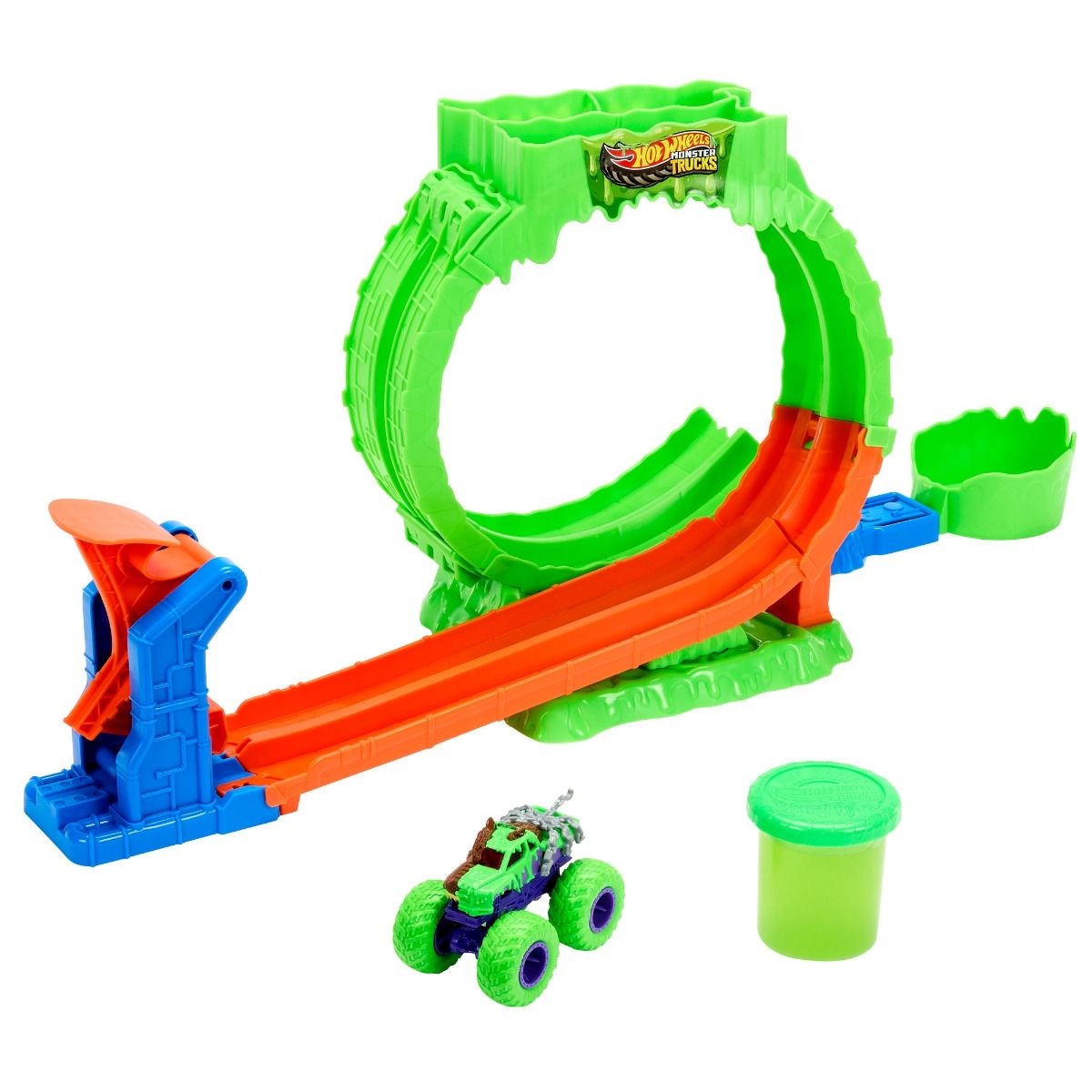 Hot Wheels Monster Trucks Mutant Chaos Slime Loop