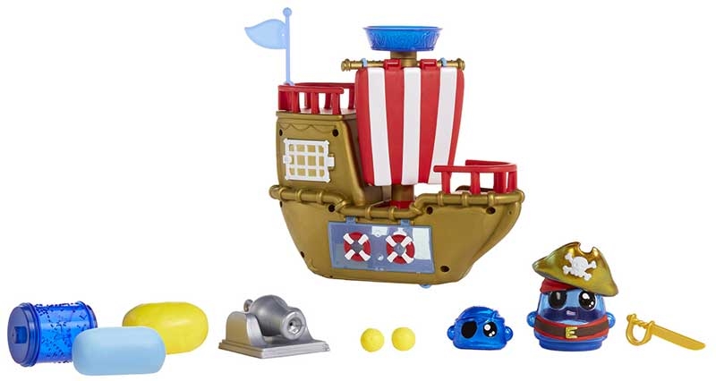 Dohkins Pirate Ship Modelling Dough Playset – Creative Pirate Adventure Set for Kids Ages 3+