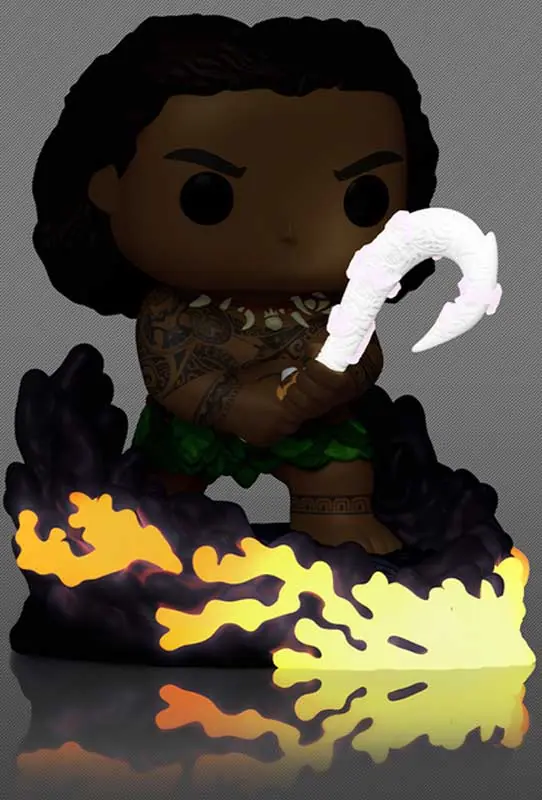 Funko Pop! Disney Moana Maui 1764 Glow in the Dark Vinyl Figure Collectible Toy