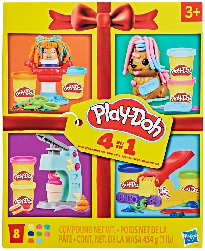 Play-Doh Mini Classics Bundle – 4-in-1 Creative Playset