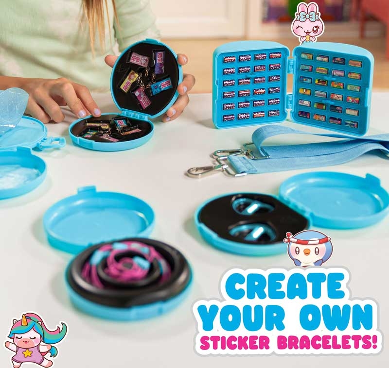 Sticki Rolls Sticki Rolluxe – Series 3 | Wearable Sticker Handbag & Jewellery Craft Kit