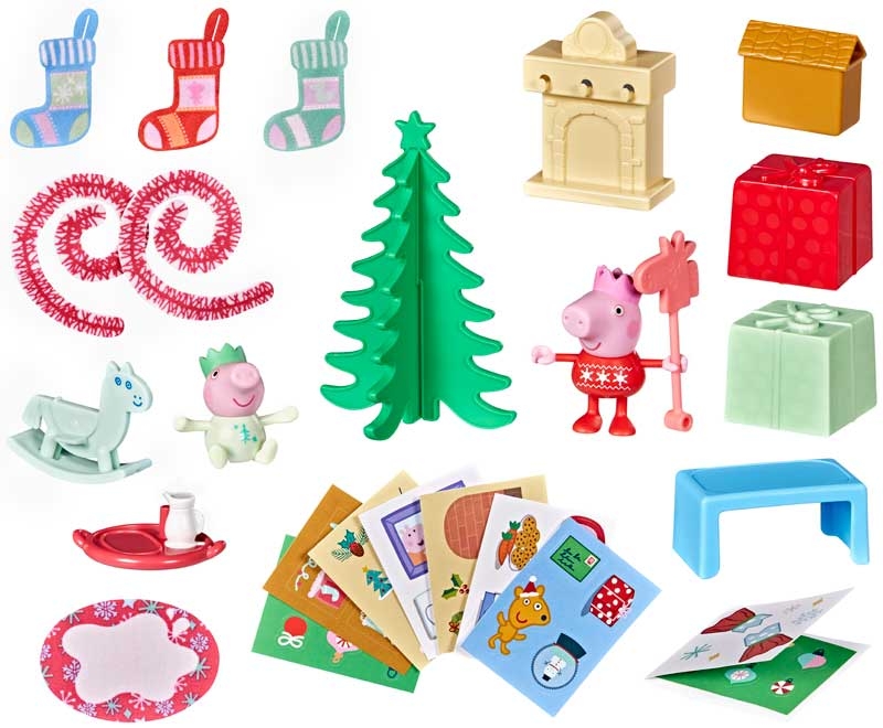 Peppa Pig Peppa & Evie's Advent Calendar – 24 Festive Surprises