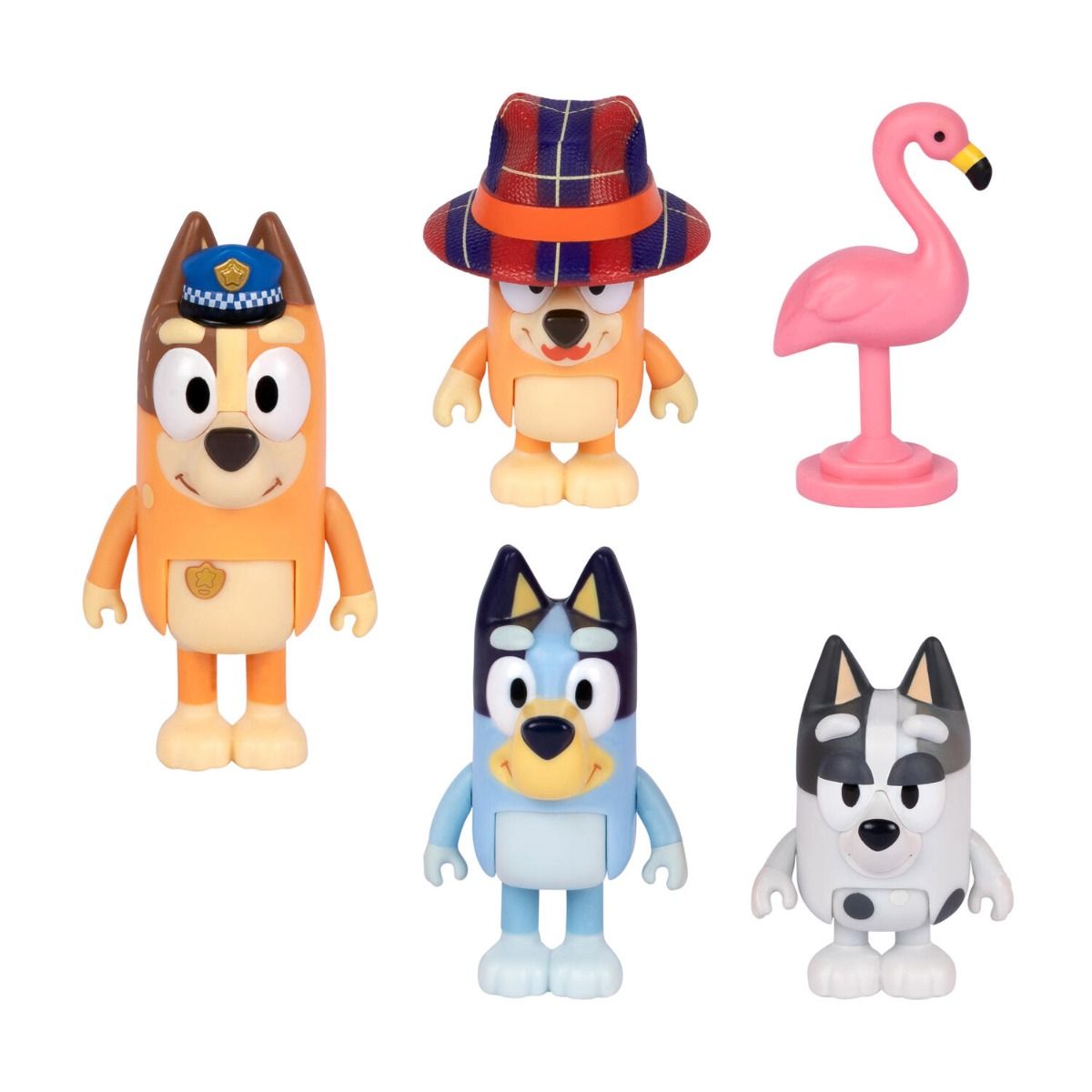 Bluey Figure 4-Pack – The Sleepover Episode Playset
