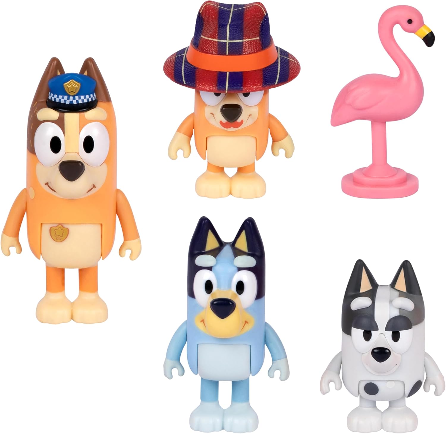 Bluey Figure 4-Pack – The Sleepover Episode Playset