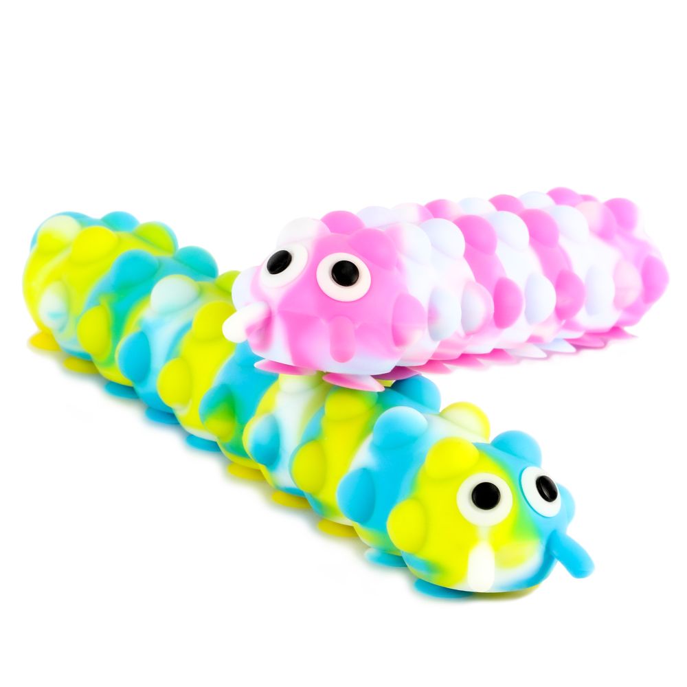 Tutti Frutti Caterpillar – Stretchy Sensory Fidget Toy