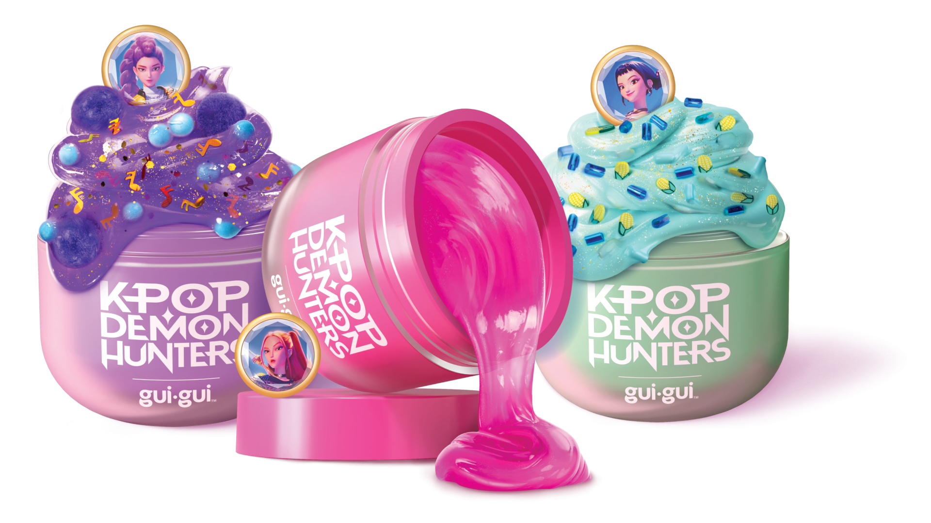 Gui Gui Rumi K-Pop Demon Hunters Slime Craft Set