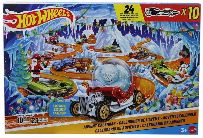 Hot Wheels Advent Calendar 2026 – 24 Days of Holiday Racing Fun