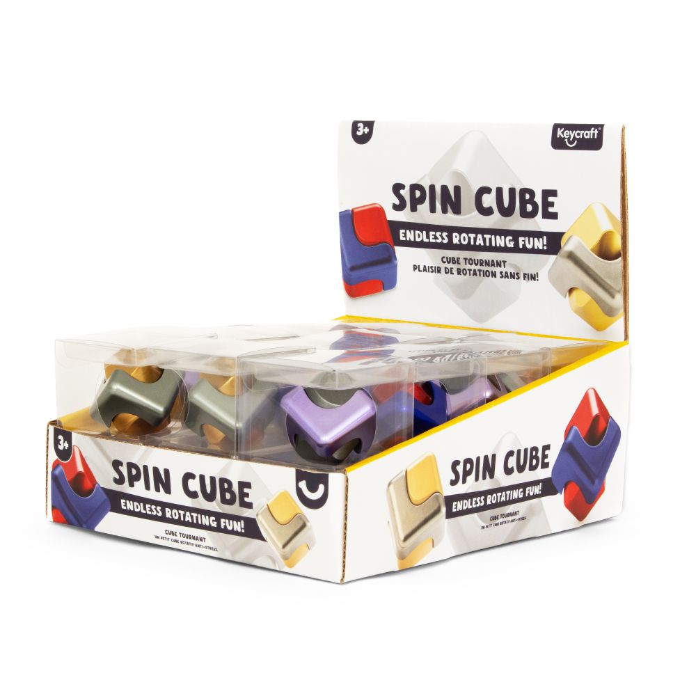 Spin Cube Sensory Fidget Toy - Assortment