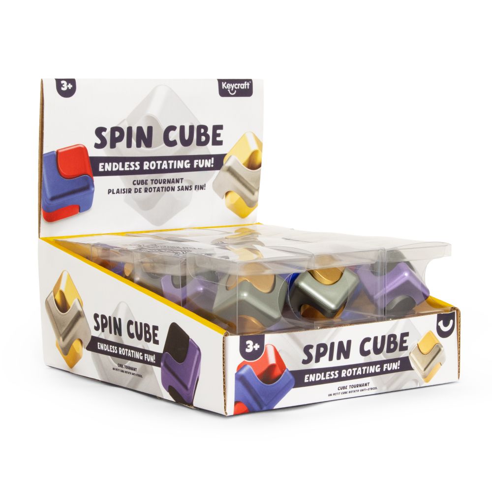 Spin Cube Sensory Fidget Toy - Assortment