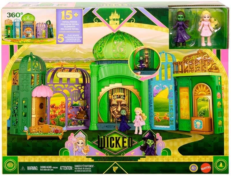 Wicked New World Emerald City Small Doll Playset
