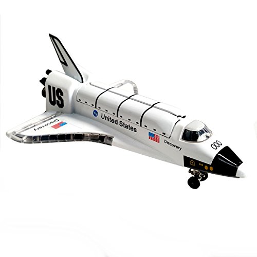 Space Shuttle Discovery Toy – Large Die-Cast Model with Lights & Sounds (Batteries required and included)
