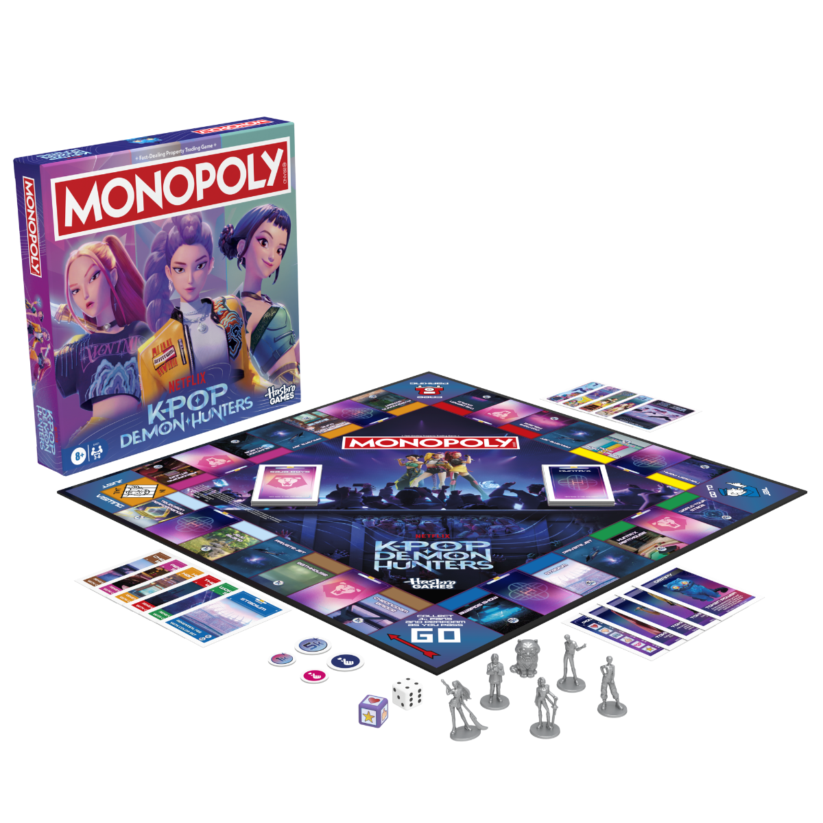 Monopoly: KPop Demon Hunters Edition Board Game