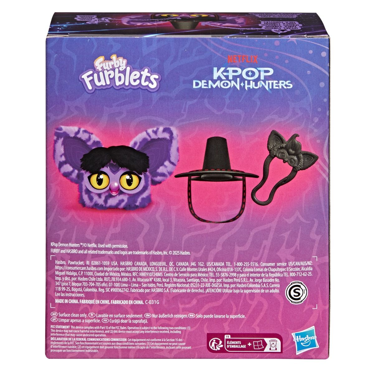 Furby Furblets KPop Demon Hunters – Saja Boy Demon Interactive Toy