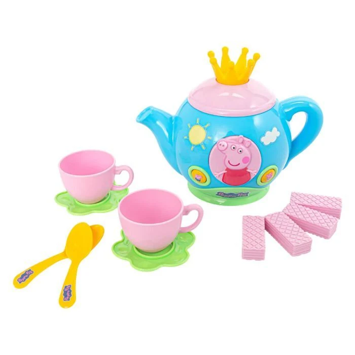 Peppa Pig Afternoon Tea Set – Interactive Pretend Play Tea Party Set