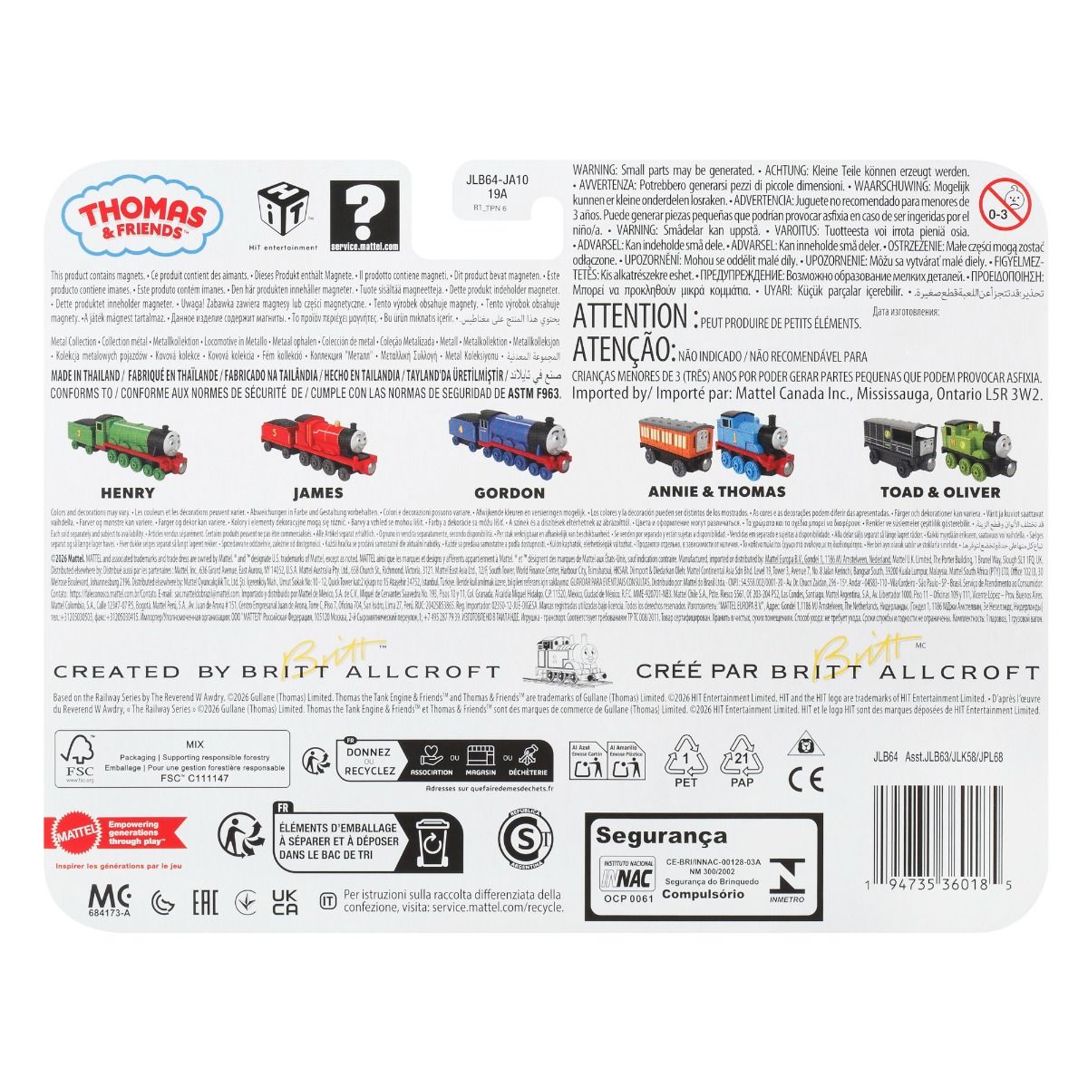 Thomas & Friends Deluxe Metal Engine – Gordon