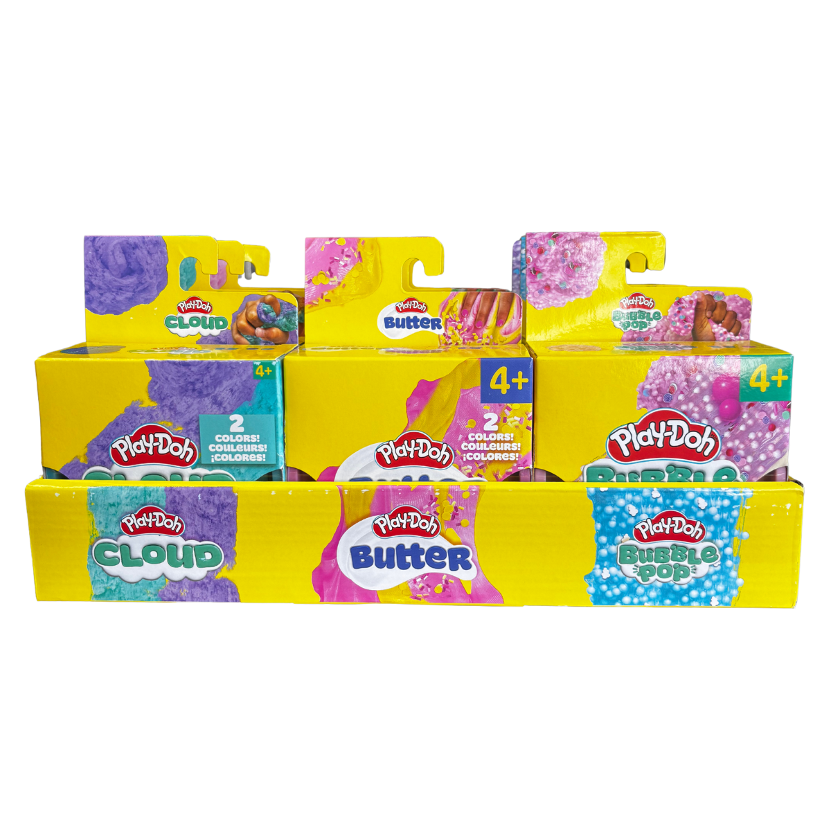 Play-Doh Single Slime Assortment – Butter, Cloud & Bubble Pop