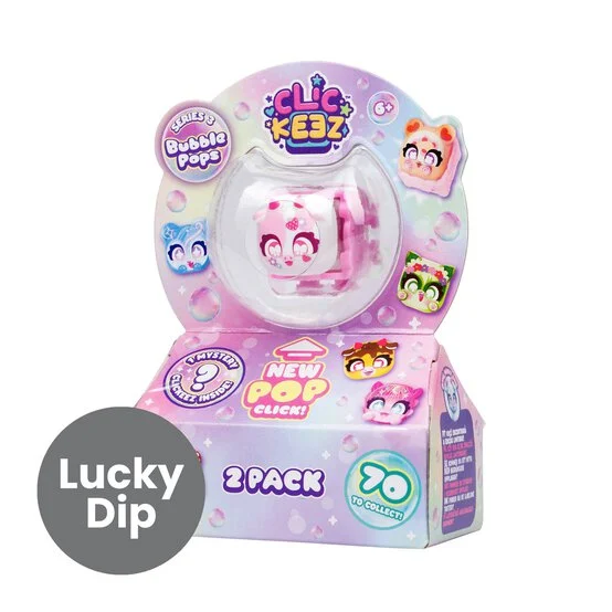 Clickeez Series 3 Twin Pack – Bubble Pops Assortment