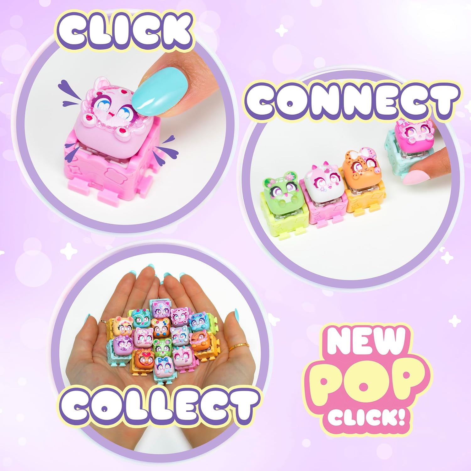 Clickeez Series 3 Twin Pack – Bubble Pops Assortment