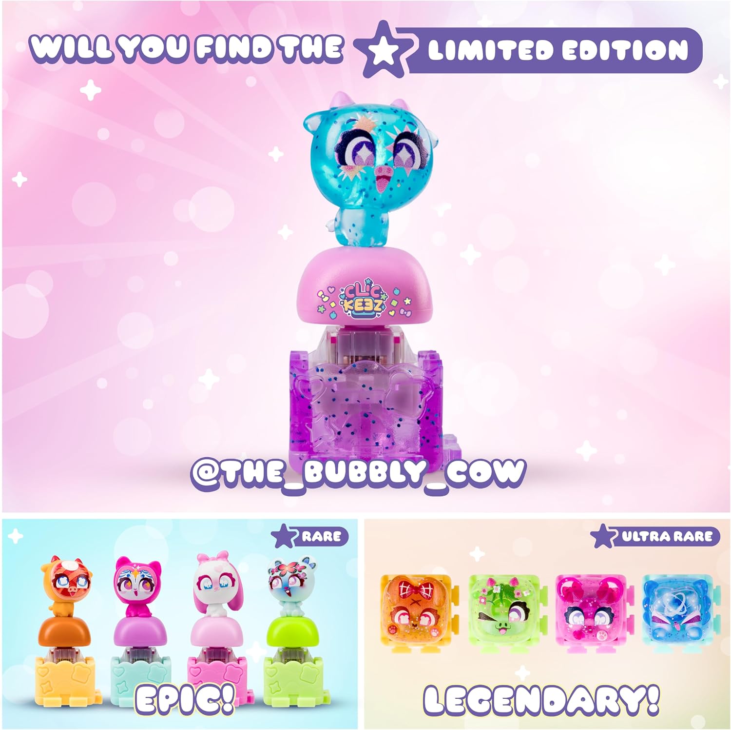 Clickeez Series 3 Twin Pack – Bubble Pops Assortment
