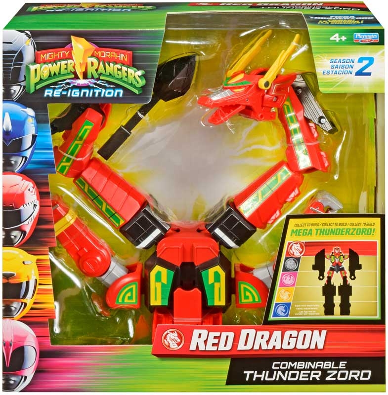 Mighty Morphin Power Rangers Combinable Thunderzord – Red Dragon